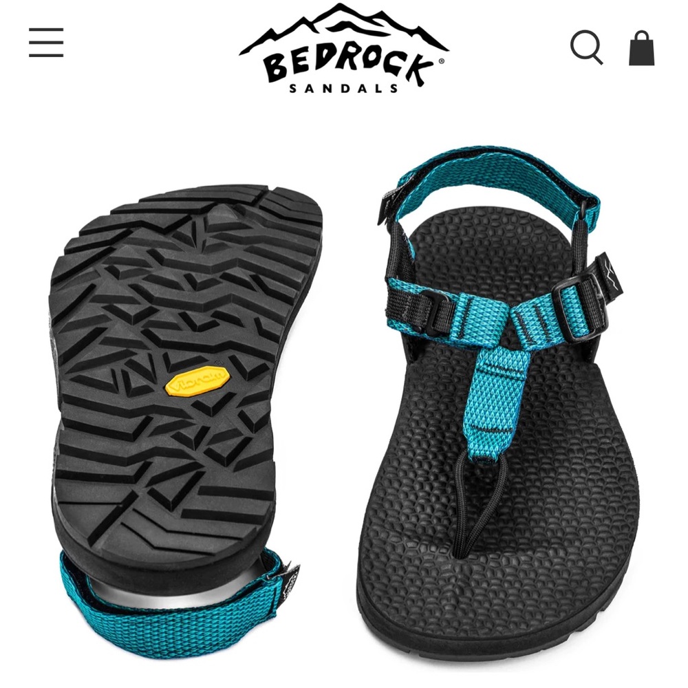 Bedrock Cairn Sandals size 8